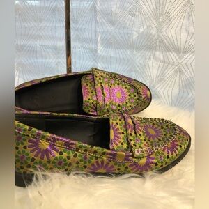 Katy Perry Geli loafers size 8 vibrant multi colored!